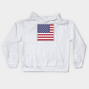 Americas F1 Circuit Stamp Kids Hoodie